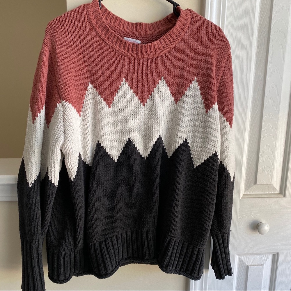 Mossimo Chevron Knit Sweater